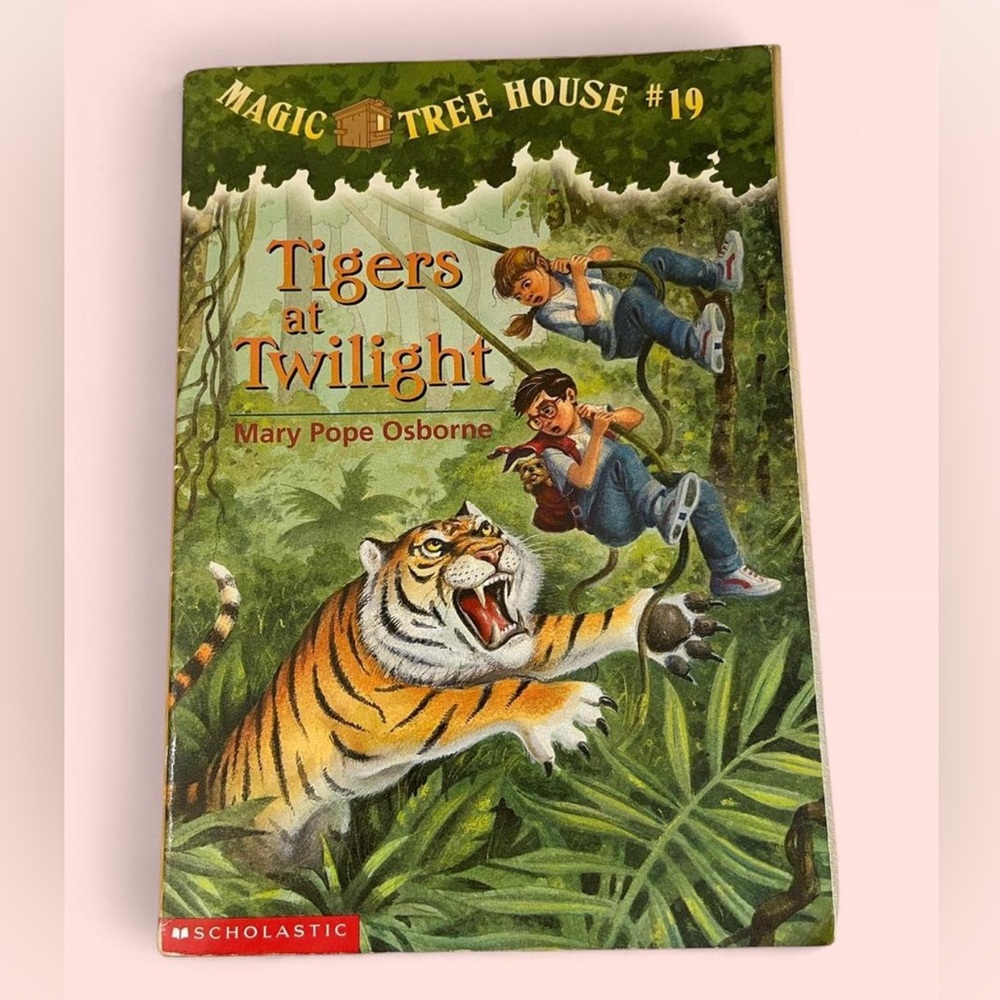 Scholastic Vintage Children’s Paperback Book Magic Tree House by Mary Osborne